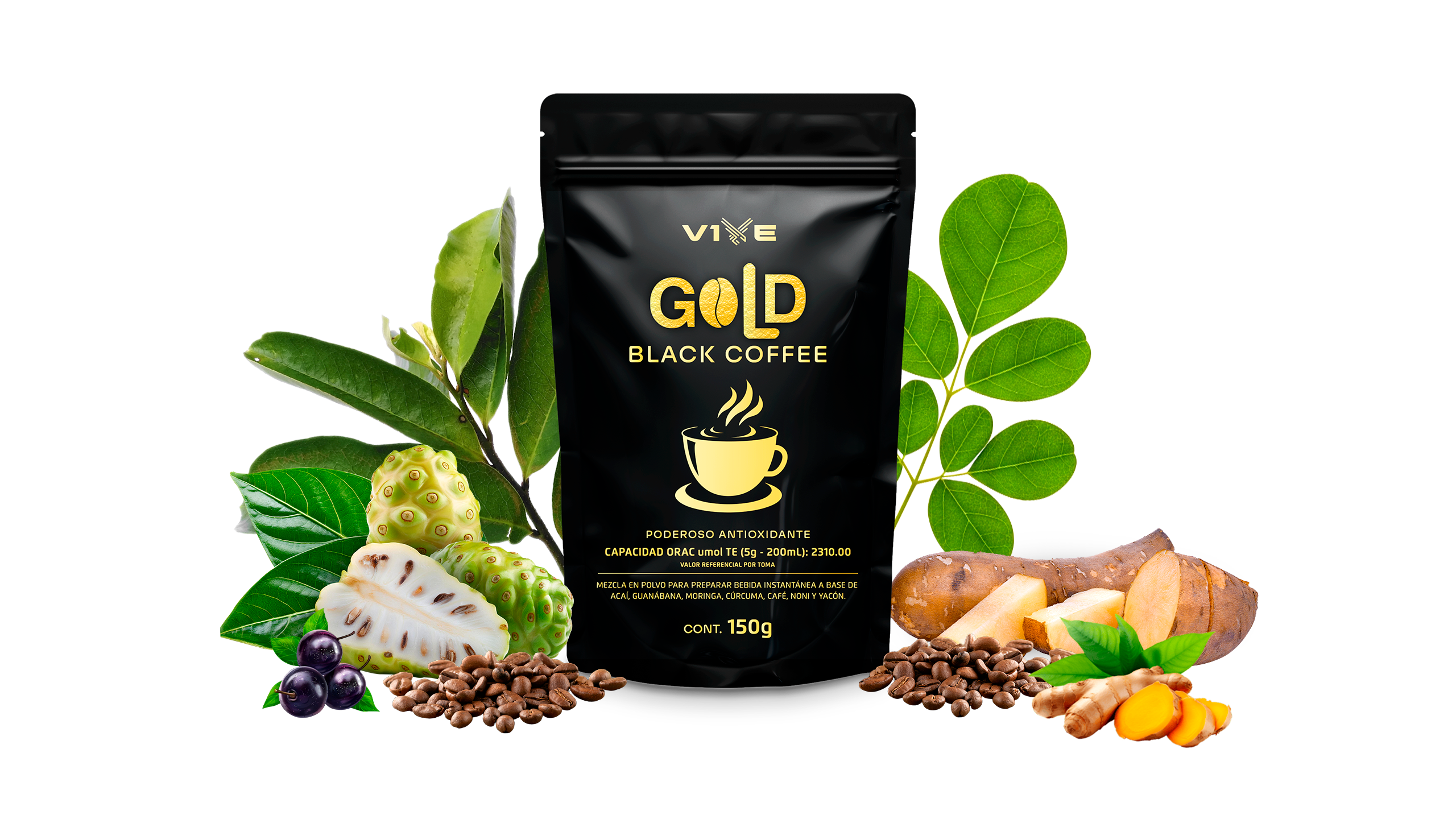 Gold Black Coffee